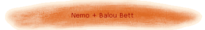 Nemo + Balou Bett